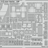 Eduard 491090 SET He 111Z nose interior (ICM)