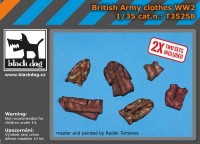 Black Dog T35258 British army clothes WWII 1/35