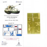 Микродизайн 035319 Фототравление крыльев и брызговиков KingTiger (ИСМ) 1/35