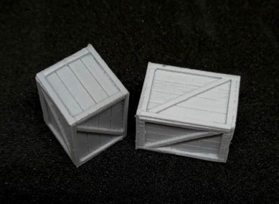 KAV R35001 Деревянный ящик (2 шт) 1/35