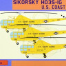 Lf Model P7242 Sikorsky HO3S-1G US Coast Guard (3x camo) 1/72