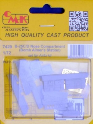 CMK 7429 B-25C/D Nose Compartment (AIRFIX) 1/72