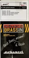Eduard 644277 BRASSIN Bf 108 spoked wheels looKplus (EDU) 1/48