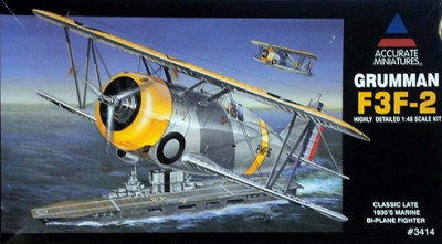 Accurate Miniatures 3414 GRUMMAN F3F-2 1:48