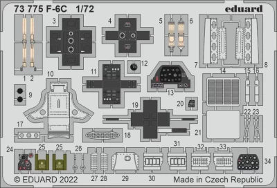 Eduard 73775 SET F-6C (ARMA H.) 1/72
