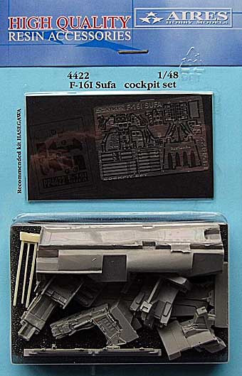 Aires 4422 F-16I Sufa cockpit set 1/48