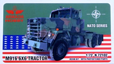 Armada Hobby N72102 M916 6x6 Tractor (resin kit w/ PE) 1/72