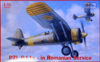 IBG 32002 PZL P.11c in Romanian Service 1:32