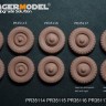 Voyager Model PR35118 WWII German Kubelwagen Type 82 Standar Wheels Pattern 3 (For All) 1/35