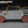 Voyager Model PR35118 WWII German Kubelwagen Type 82 Standar Wheels Pattern 3 (For All) 1/35