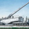 Hasegawa 30070 Немецкая железнодорожная пушка K5(E) LEOPOLD в зимнем комуфляже, Ленинград 1942-1943 гг. (В комплект входят 24 фигурки) (Limited Edition) 1/72