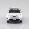 Aoshima 56349 Toyota C-HR(White Pearl Crystal Shine), SNAP KIT (сборка без клея) 1/32
