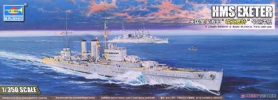 Trumpeter 05350 Британский тяжелый Крейсер &quot;Эксетер&quot; 1/350