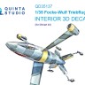 Quinta studio QD35137 FW Triebflugel (Miniart) 3D Декаль интерьера 1/35