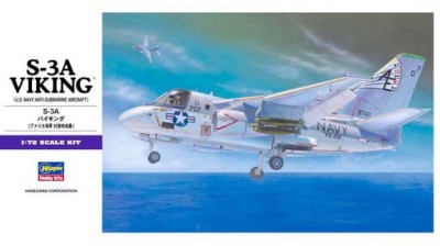 Hasegawa 00537 Самолет S-3A Viking E7 1/72