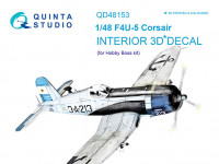 Quinta studio QD48153 F4U-5 (для модели Hobby Boss) 1/48