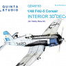 Quinta studio QD48153 F4U-5 (для модели Hobby Boss) 1/48