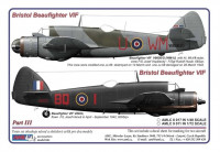 AML AMLC48017 Декали Bristol Beaufighter IF&VIF Part III. 1/48