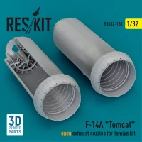 Reskit U32130 F-14A 'Tomcat' open exhaust nozzles (TAM) 1/32