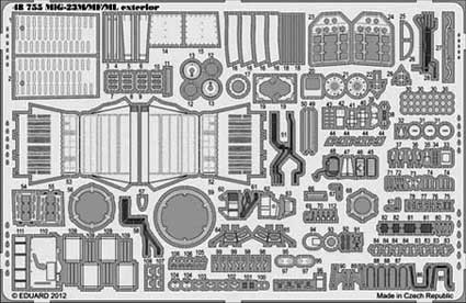 Eduard 48755 MiG-23M/ML/MF exterior