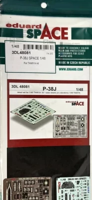Eduard 3DL48081 P-38J SPACE (TAM) 1/48
