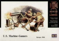 Master Box 03519 Американские пулеметчики, 1944 г. 1/35