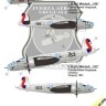 Lf Model C4439 Decals B-25J over Uruguay part 1 1/144