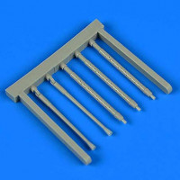 QuickBoost QB32200 A6M5c Zero type 52 gun barrels (HAS) 1/32