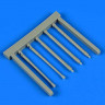QuickBoost QB32200 A6M5c Zero type 52 gun barrels (HAS) 1/32
