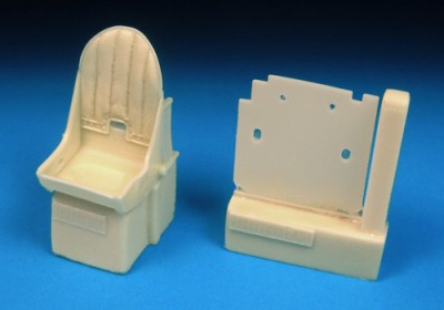 Barracuda Studios BCR32336 Supermarine Spitfire Mk.IXC Seat with backpad and armor 1/32