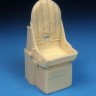 Barracuda Studios BCR32336 Supermarine Spitfire Mk.IXC Seat with backpad and armor 1/32