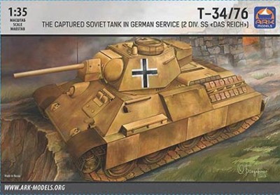 ARK 35041 Немецкий танк Т-34-76 1/35