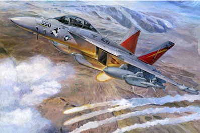 Trumpeter 03206 Самолет EA-18G &quot;Гроулер&quot; 1/32