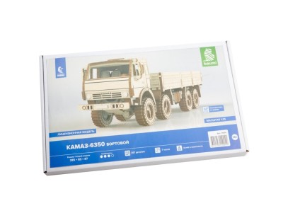 Baumi 11004 КАМАЗ-6350 Бортовой (клей в комплекте) 1/35