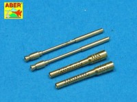Aber A32006 Set of 2 German barrels for 13mm aircraft machine guns MG.131 (middle type) It was installed in the Messerschmitt Bf-109, Me 410 Hornisse, Fw-190, Ju 88, Junkers Ju 388, He 177 Greif bomber variants, and many other aircraft. 1/32