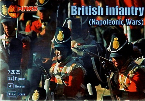 Mars MAR72025 English Napoleonic infantry 1/72