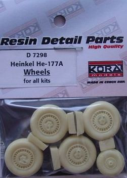 Kora Model D7290 Wheels for Mitsubishi MC-20-I (PLT) 1/72