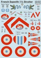 Print Scale 48276 Sopwith 1 1/2 Strutter_decals Part 2 1/48