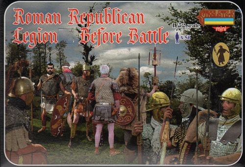 Strelets STRM080 Roman Republican Legion before the battle 1/72