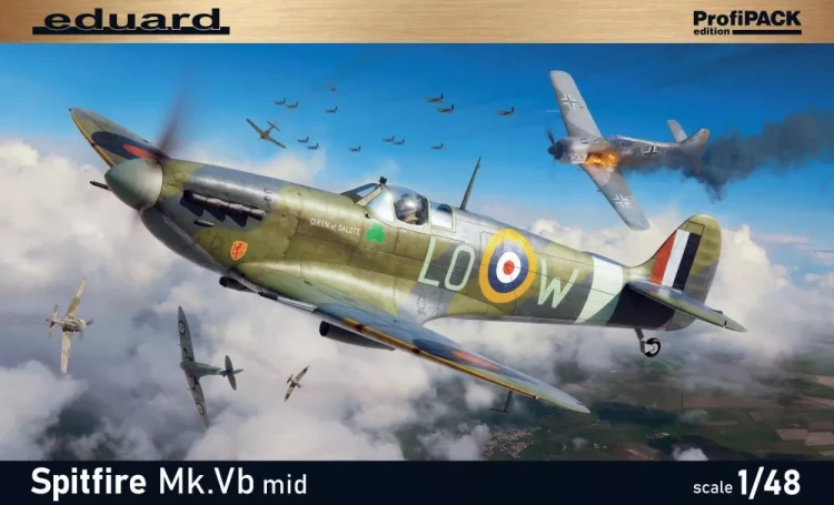 Eduard 82157 Spitfire Mk.Vb mid (PROFIPACK) 1/48