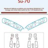 Peewit PW-M72143 1/72 Canopy mask Sukhoi Su-7U (MSVIT)