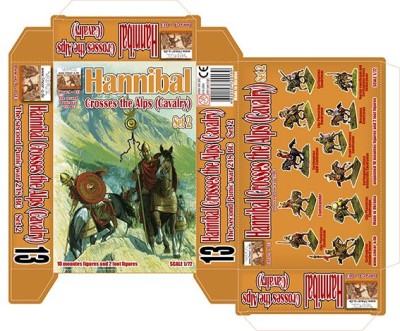 Linear-A LA013 Hannibal Crosses The Alps Set 2 1/72