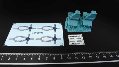 Metallic Details MDR3259 Pilot seats for Sikorsky UH-60, SH-60, MH-60 early 1/32