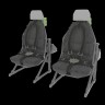 Metallic Details MDR3259 Pilot seats for Sikorsky UH-60, SH-60, MH-60 early 1/32