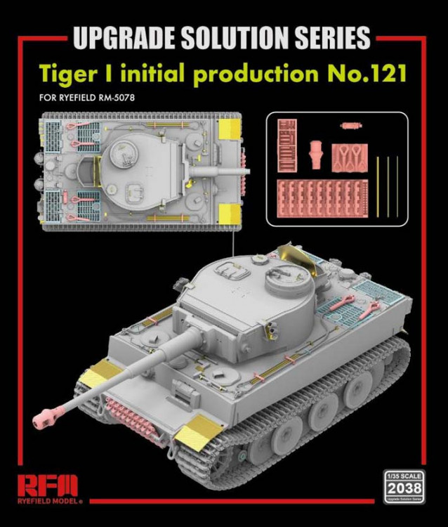 RFM 2038 Tiger I initial production Upgrade set for 5078 1/35