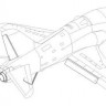 CMK 4144 Hawk - control surfaces set for AIR 1/48
