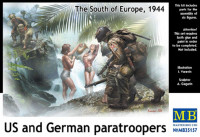 Master Box 35157 US and German paratroopers, the South of Europe, 1944 1/35