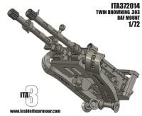 Inside the Armour ITA372014 RAF Mount Twin Browning .303 1/72