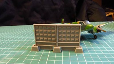 Metallic Details MDR7204 Soviet concrete fence PO-2m 1/72