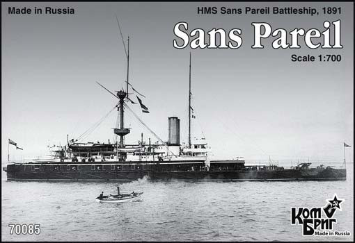 Combrig 70085 HMS Sans Pareil Battleship, 1891 1/700